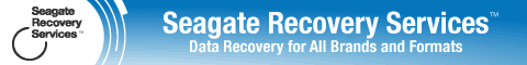 Seagate Data Recovery Form